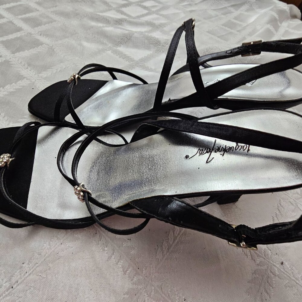 Jacqueline Ferrar Strappy Slingback Heels!  EUC! - Picture 3 of 6